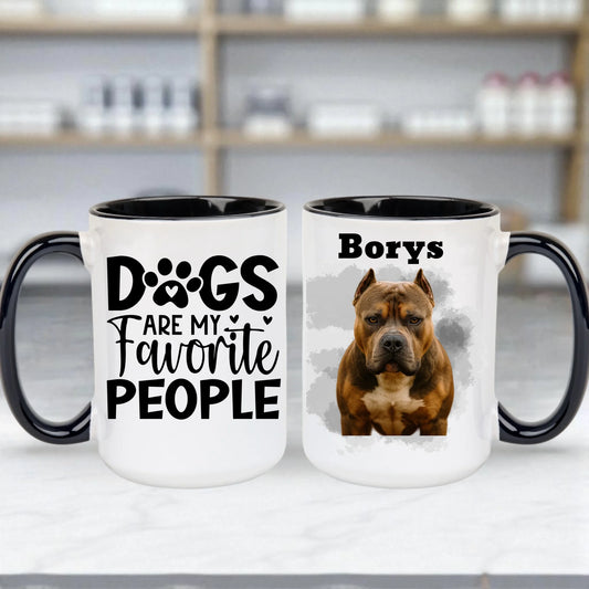 Duży kubek personalizowany z psem ze zdjęciem 440ml różne kolory #65