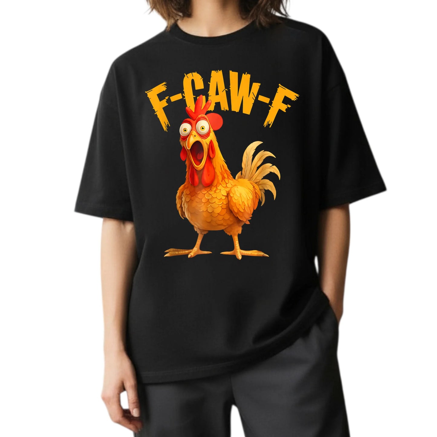 oversize damska czarna