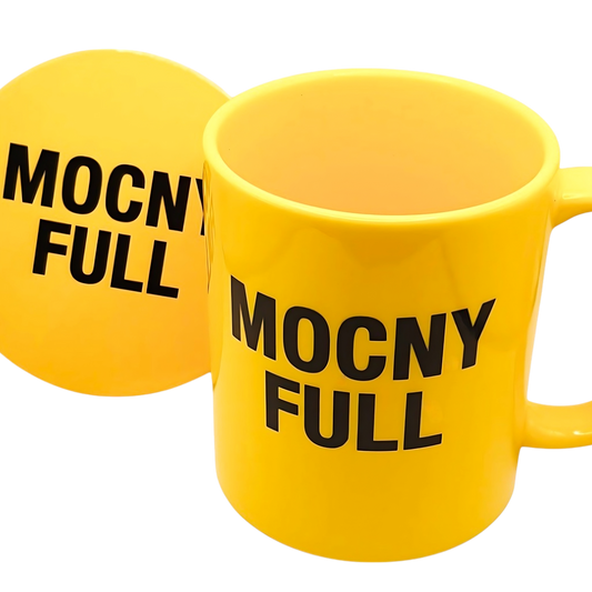 Kubek Mocny Full + podkładka