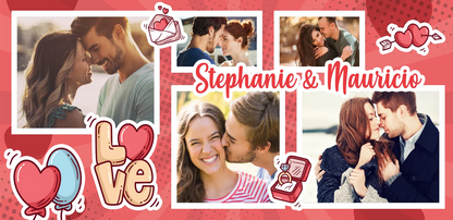 Kubek na prezent personalizowany gotowy szablon 2 różne kolory #2