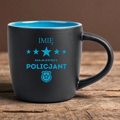 Grawer - kubek policjanta