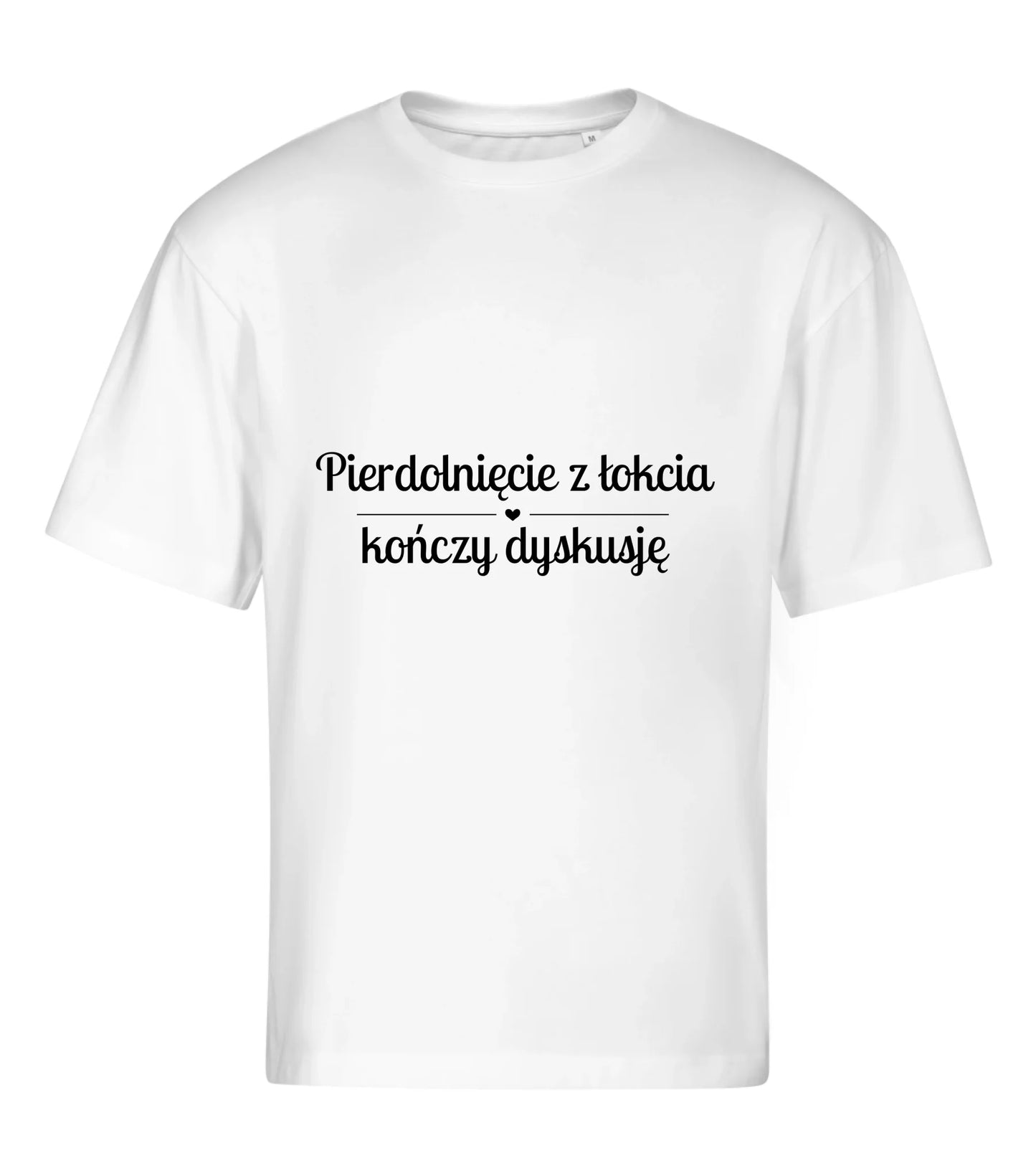 Oversize przód biały