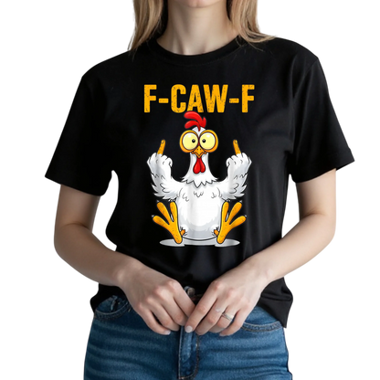 Koszulka damska z Kurczakiem F-CAW-F oversize/klasyczna