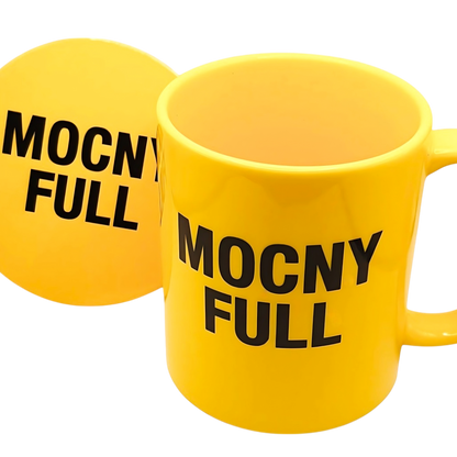 Kubek Mocny Full + podkładka